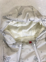 Комбинезон на осень-весну, Модель: 137-18 "Мишка" (ИП Ильин С.В. Rusland) (Цвет: Черный, Размер: 80)