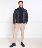 кожаная куртка jomix BOSS ORANGE - темно-синий(50476429)