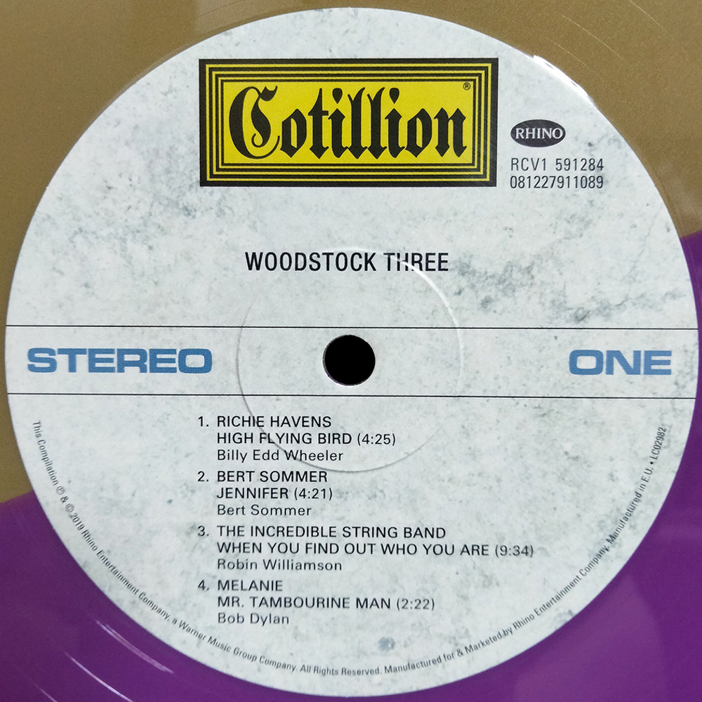 Сборник / Woodstock Three (Coloured Vinyl)(3LP)