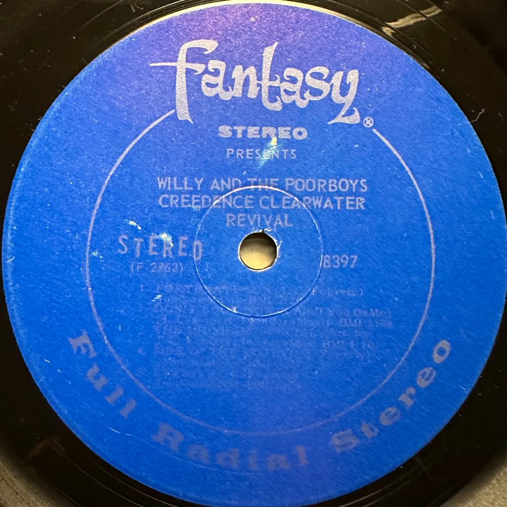Creedence Clearwater Revival ‎– Willy And The Poor Boys (США 1969г.)