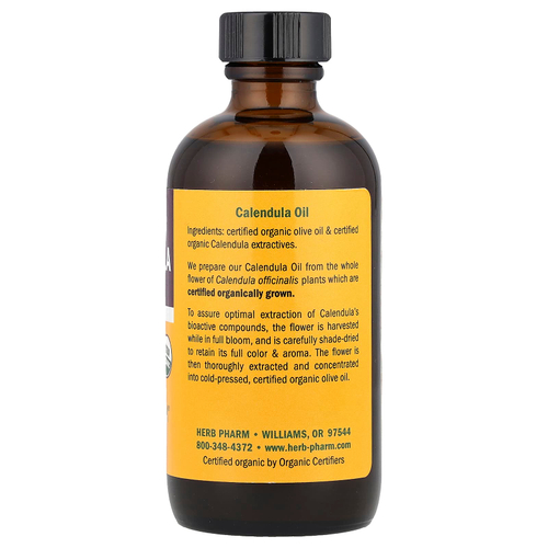 Herb Pharm, масло календулы, 120 мл (4 жидк. унции)