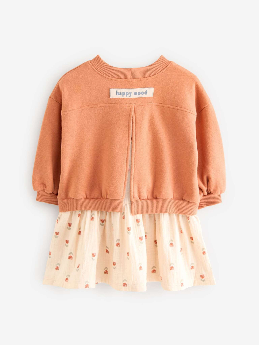 Платье для девочки Next 429-318, Персиковый