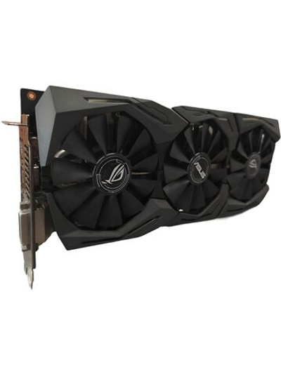 Видеокарта Asus AMD Radeon RX 580 Rog STRIX TOP 8Gb