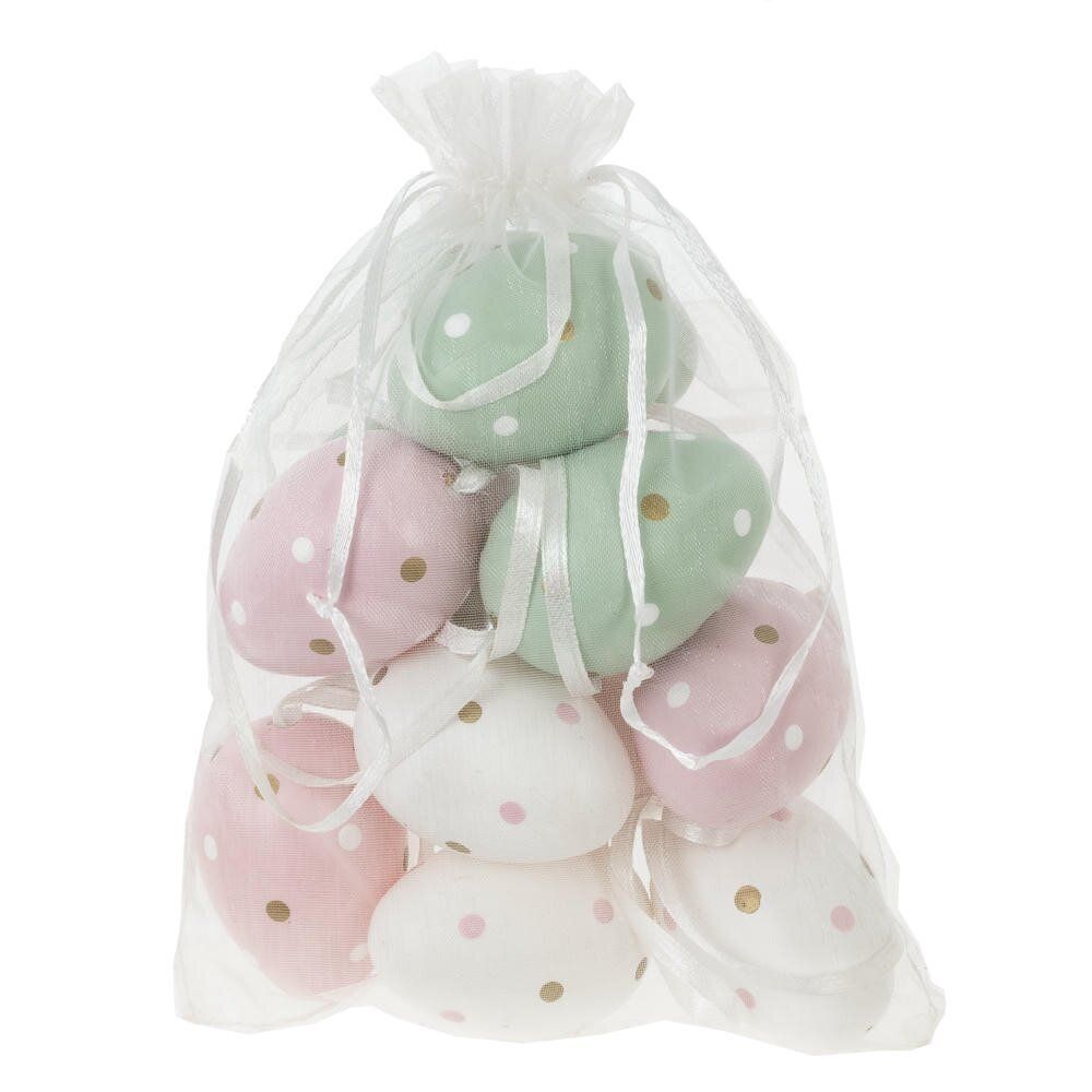 GAEM Набор из 12-ти изделий декоративных подвесных "Яйцо" (4*6), L4,5 W4,5 H6,5 см