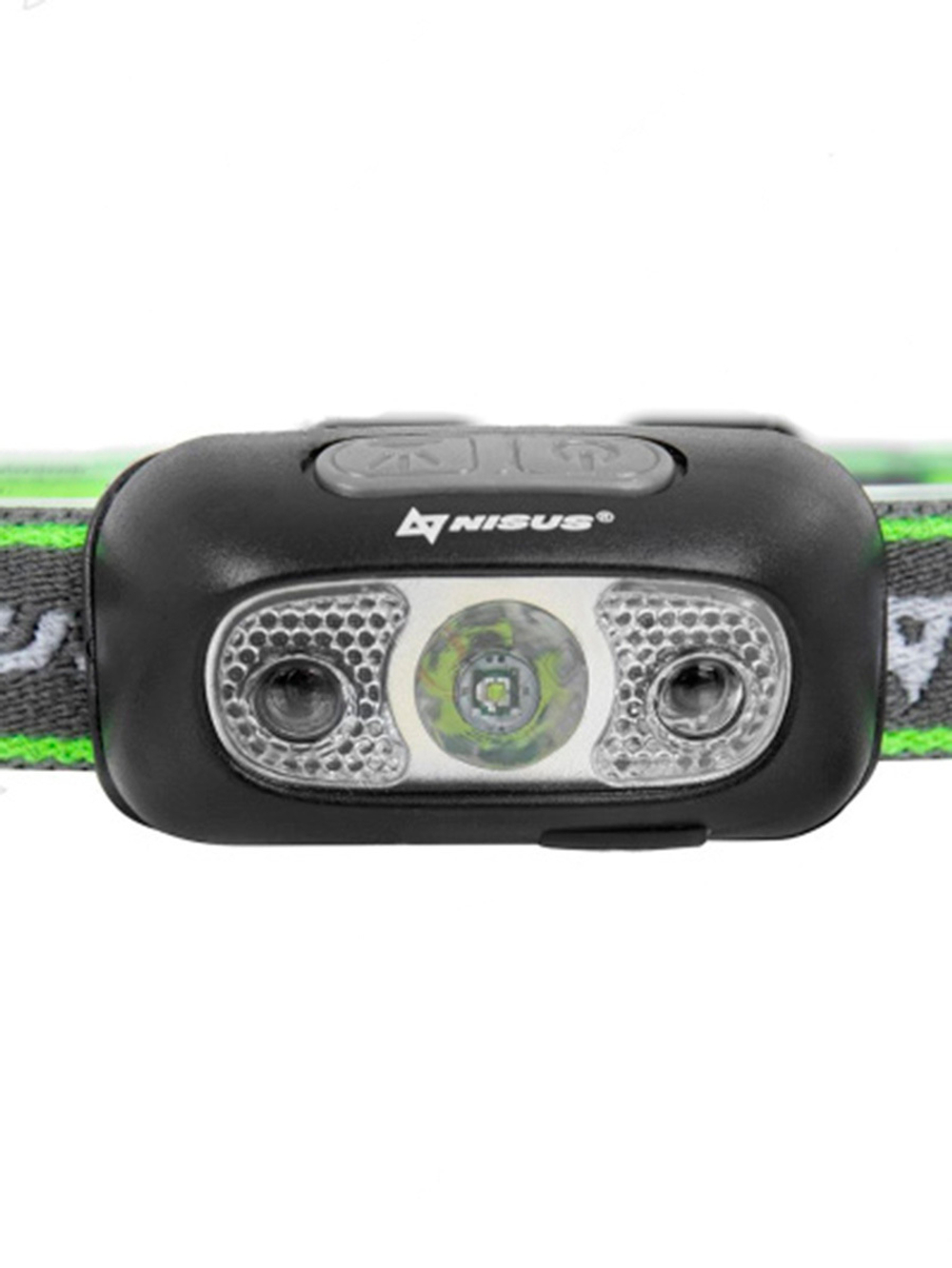 Фонарь налобный Nisus 120 LM, IPX4, USB (N-FN-3056S)