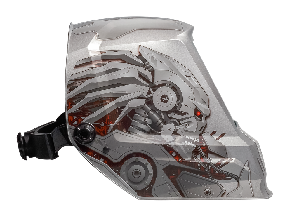 Щиток сварщика защитный лицевой (маска сварщика) 4001 F внут.рег. (хищник)