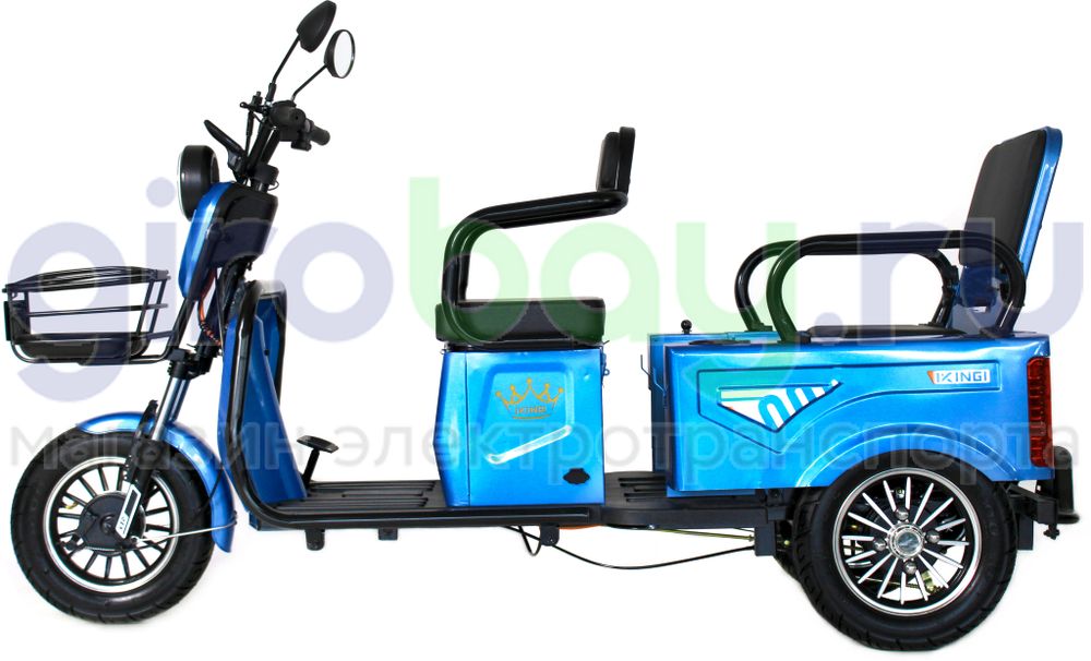 Электроскутер IKINGI SIBTRIKE MAX 1000W (60V/23Ah) фото №6