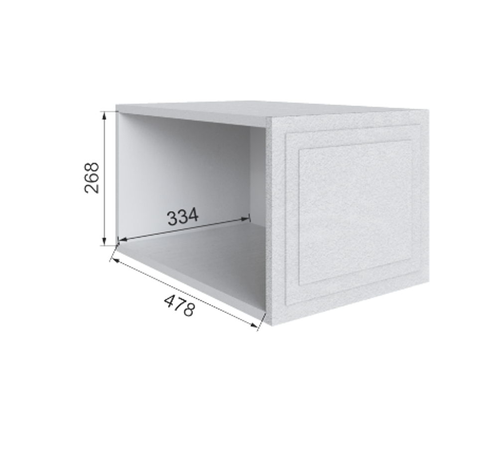 Антресоль Бруклин 35АТ300