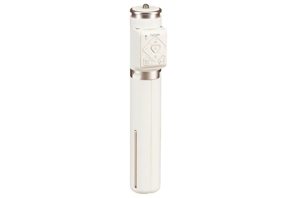 Селфи палка и выдвижной трипод с ДУ Hohem RS01 (3 in 1), белый