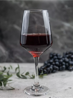 Набор бокалов для вина, 450 мл, 6 шт. прозрачные