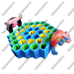 Надувной лабиринт "Пума", 8*8*3,6 м