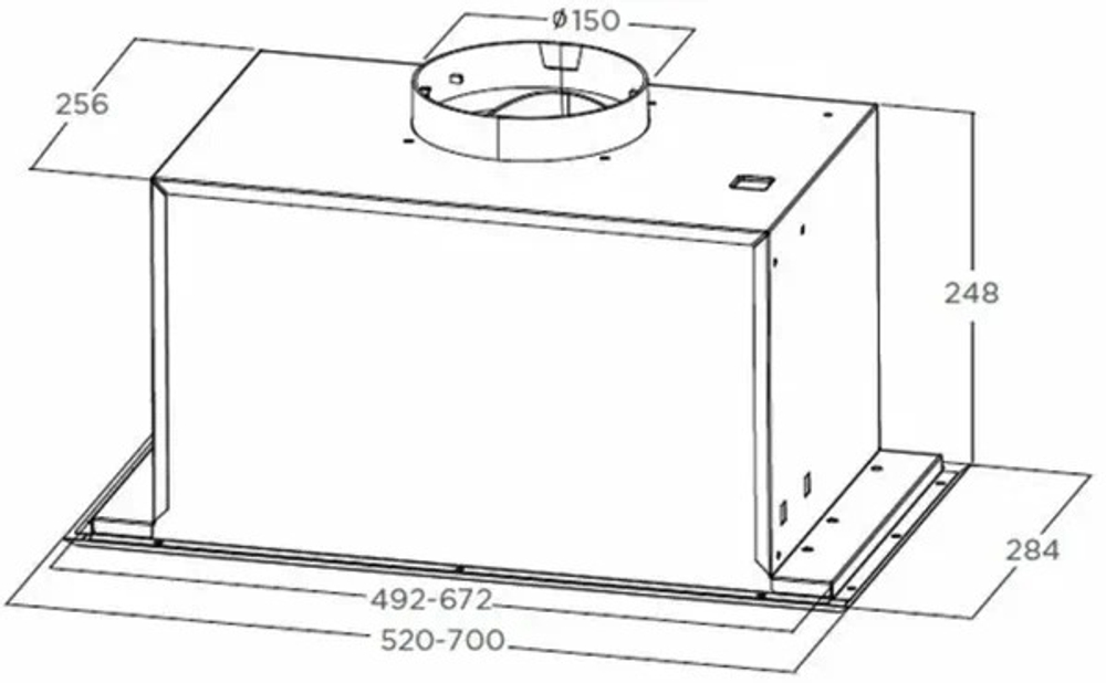 Вытяжка MIDEA MH60I370B