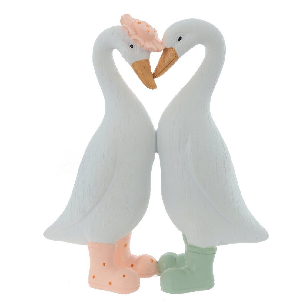 GAEM Фигурка декоративная "Гуси", L17 W7 H22 см