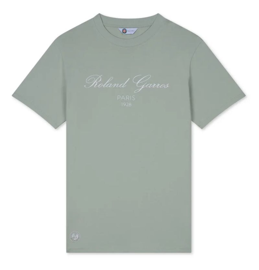Теннисная футболка Roland Garros Sporty Chic Tiago - green