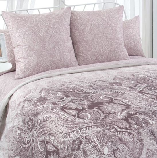 Двуспальный комплект постельного белья Лунный бархат поплин