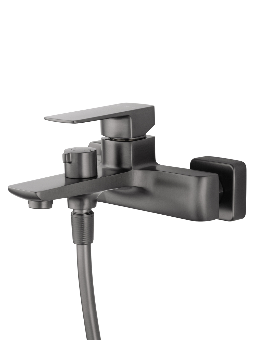 Смеситель для ванны с душем WONZON & WOGHAND EDGE, Темный графит (WW-88639003A-BGM)