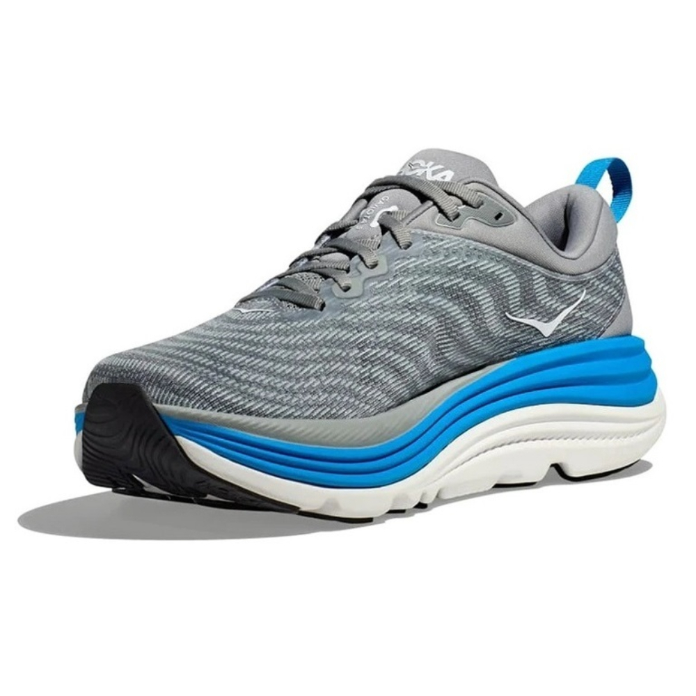 Кроссовки мужские HOKA M GAVIOTA 5 WIDE Limestone / Diva Blue