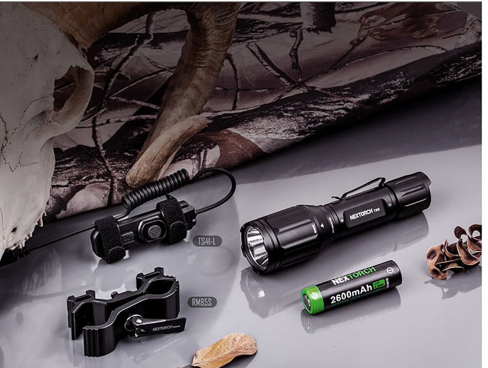 Фонарь Nextorch T5G v 2.0 комплект, 1200 люмен, белый/зелёный (T5G V2.0 HUNTING SET)
