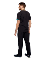 Брюки медицинские женские Pulse R122 с эластичным поясом, коралловый, 50