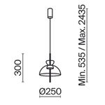 Подвесной светильник Maytoni MOD185PL-L6B3K5