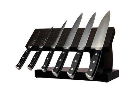 Подставка для ножей магнитная Woodinhome KS015SWEN-ST