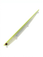 Воблер для рыбалки DUO Bay Ruf Manic Slow 155, CCC0190 Mat Pop Chart, 155 мм, 20 г, тонущий, стикбейт