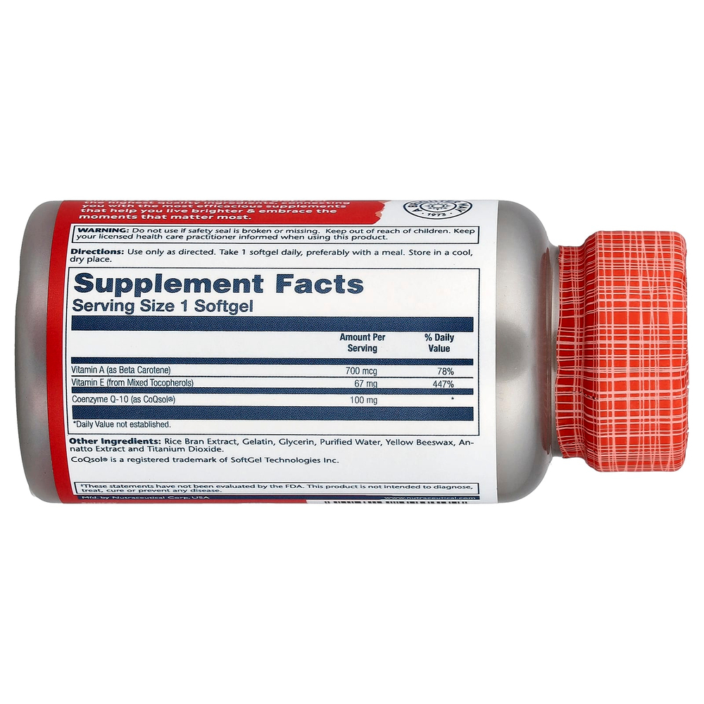 Solaray, Bio COQ-10, 100 мг, 30 капсул