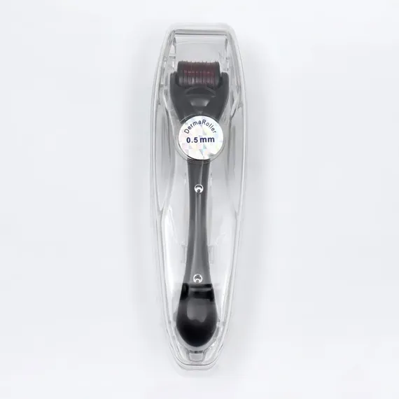 Мезороллер универсальный, 540 игл, 0,5 мм, цвет чёрный