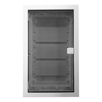 Щит встраиваемый мультимедийный 36 (3 пласт.м.п.) с прозрачной дверцей Schrack Technik BK0852032(M)