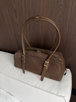 Сумка из натуральной замши