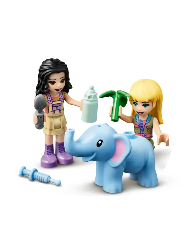 Конструктор Friends 41421 Джунгли: спасение слонёнка