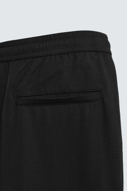 ZARA СТРУЯЩИЕСЯ БРЮКИ СВОБОДНОГО КРОЯ, ЧЕРНЫЙ