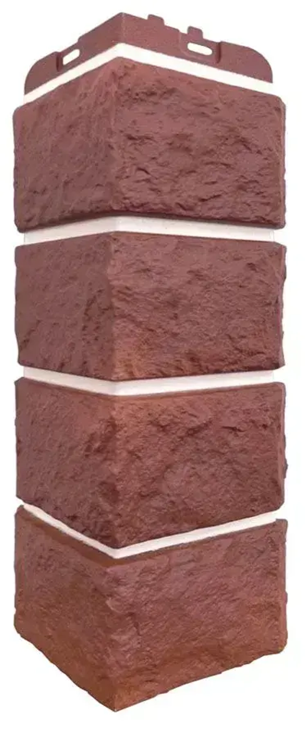 Угол наружный GL Колотый Камень Design Plus Корица бел.шов (1,145*0,427м/0,992*0,392м ) 1уп12шт