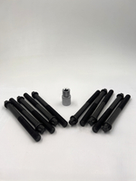 Болт головки блока цилиндров нового образца для ВАЗ 2110-2112 8 кл комплект 10 шт