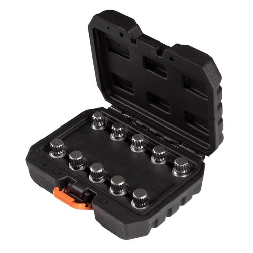 AFFIX (AF10942210C) Набор насадок для секреток колес VAG, кейс, 10 предметов