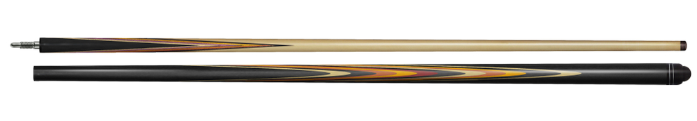 16-14-Р Кий "Классика 16-запилов" 2 РС, Попугай, ятоба/амарант/черн.граб/желт.граб(РК)