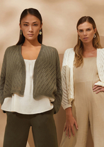 Кардиган спицами "Pepper"