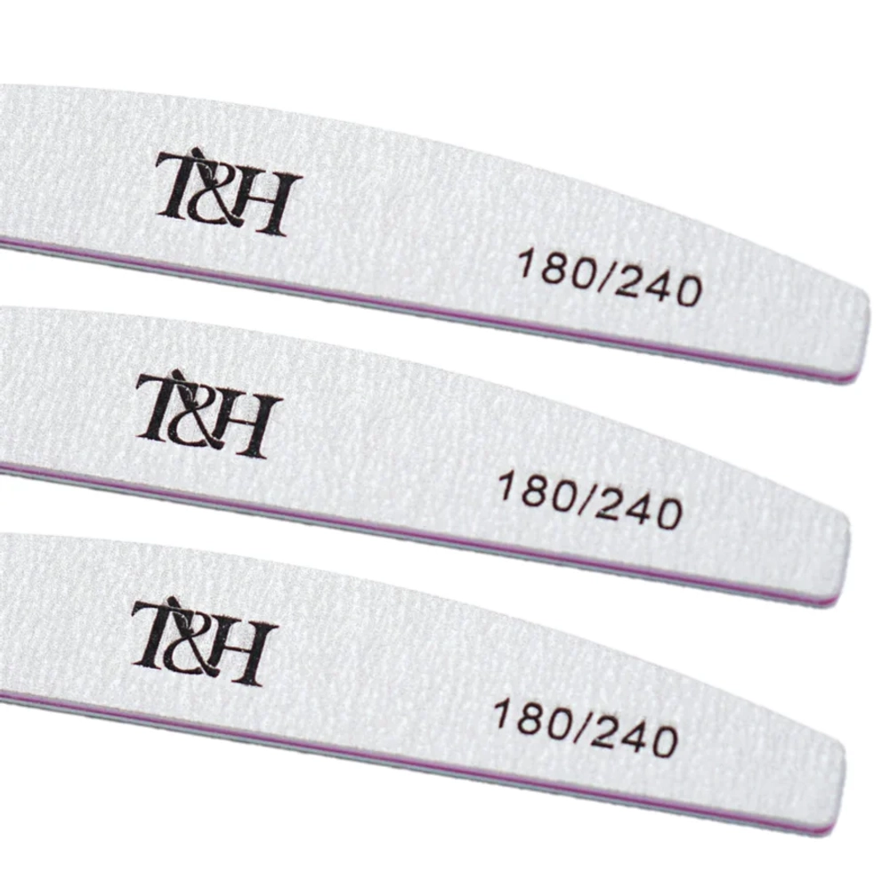 Пилка для ногтей T&H 180/240