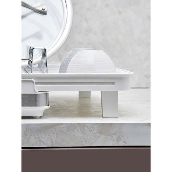 Сушилка для посуды atle раздвижная большая, белая