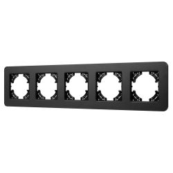 Рамка алюминиевая FRM-AKIRY-SFAL-5-BK (Arlight, -) 049747