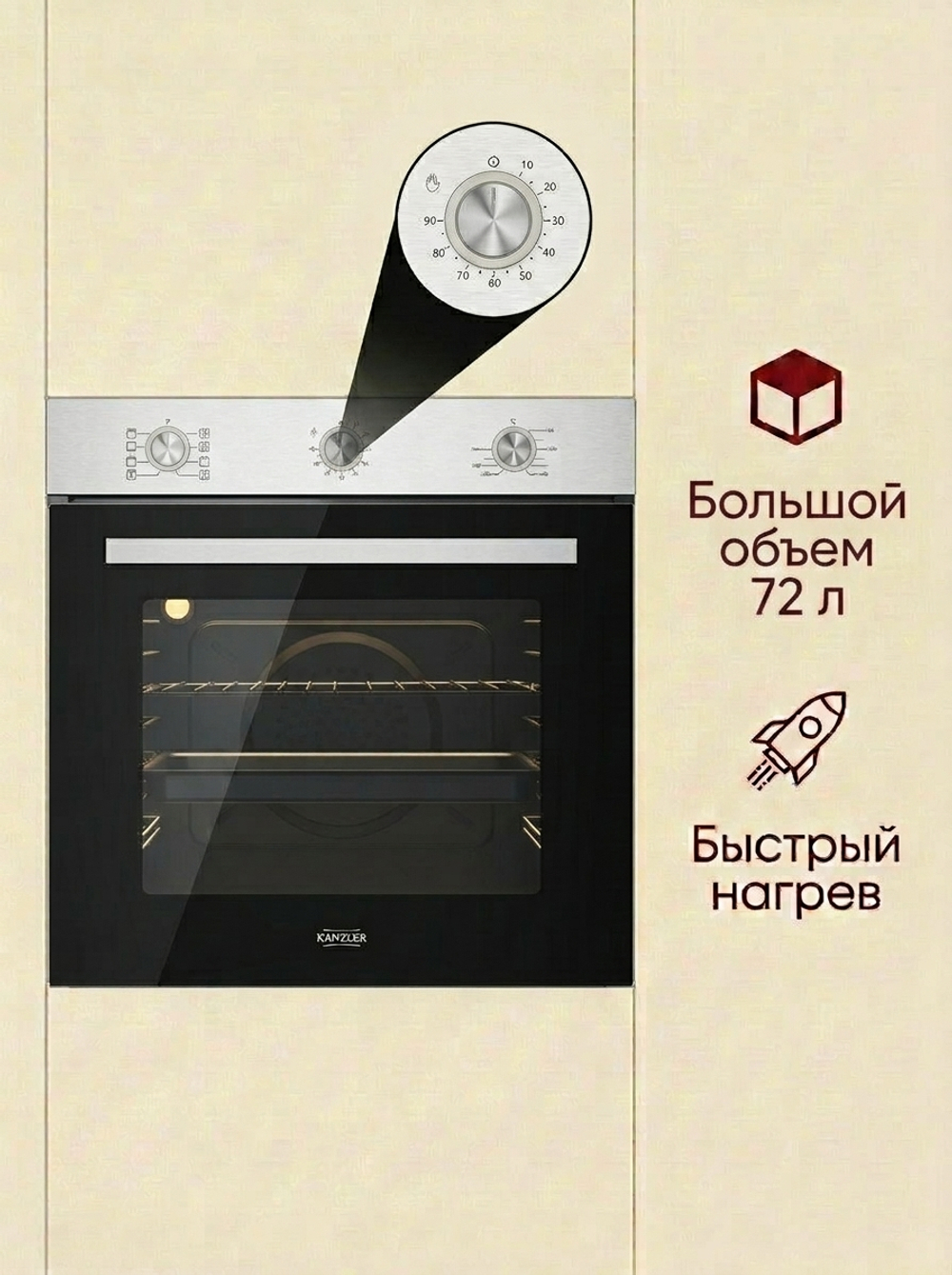 электрическая духовка O 526 E