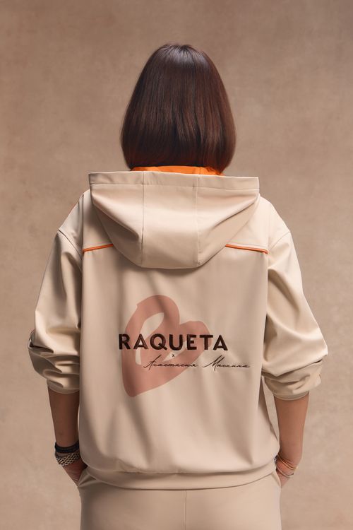 Толстовка на молнии, RAQUETA x А.Мыскина