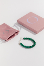 Браслет I AM RICH из малахита