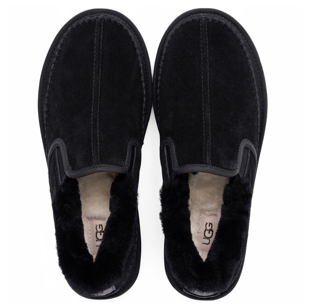 Ugg Mens Stitch Slip On Black