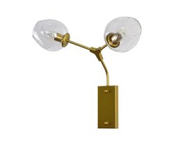 Kink Light 07512-2,33(21) Бра Нисса мат.золото E27 2*40W