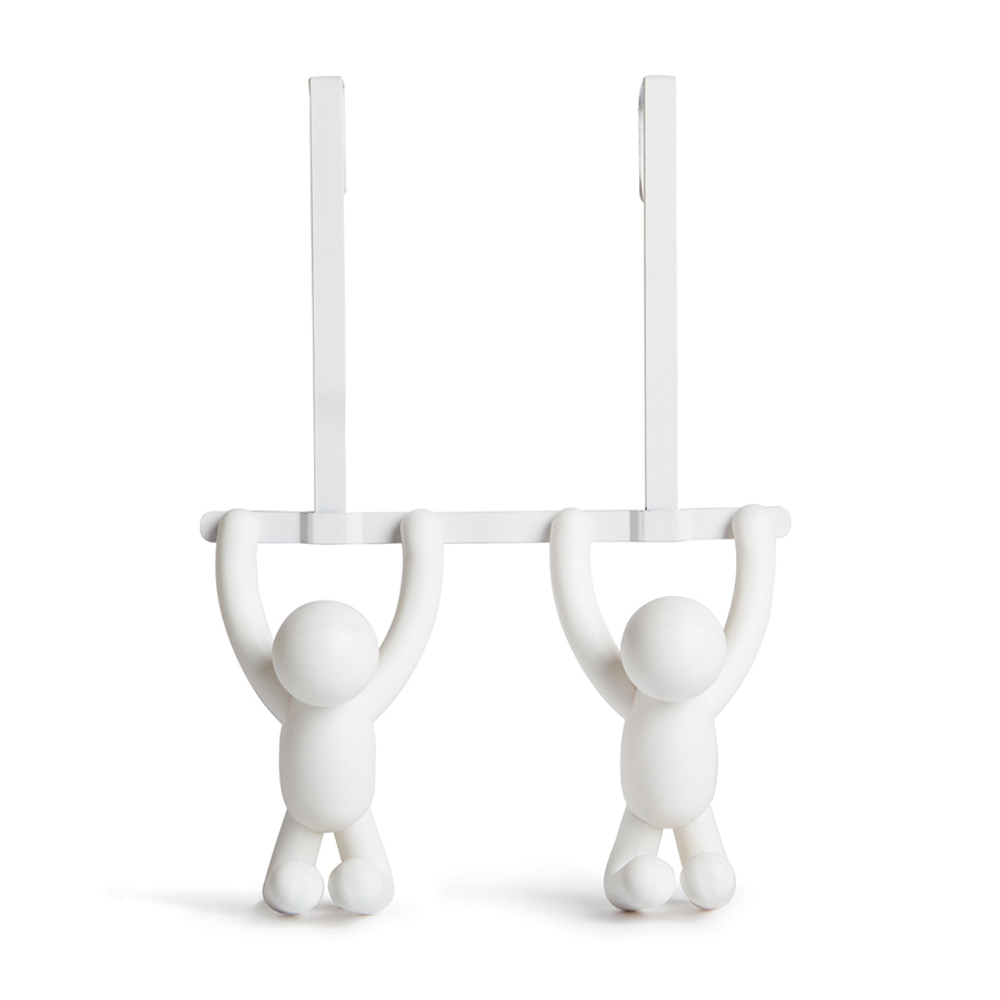 Вешалка надверная Buddy белая