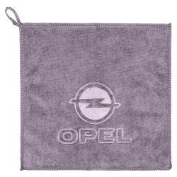 Салфетка чистящая микрофибра с логотипом 30*30 см (3шт/уп) Forsage F-NHE33 OPEL