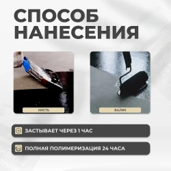 ГИДРАЛЮКС Мастика гидроизоляционная 5 л 5 кг