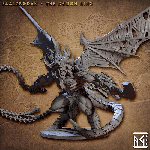 Демон принц бес суккуб Воин Паладин Варвар Файтер Рыцарь миниатюра для dnd, днд, pathfinder, фентези, Настольная игра, НРИ, Варгейм, РПГ