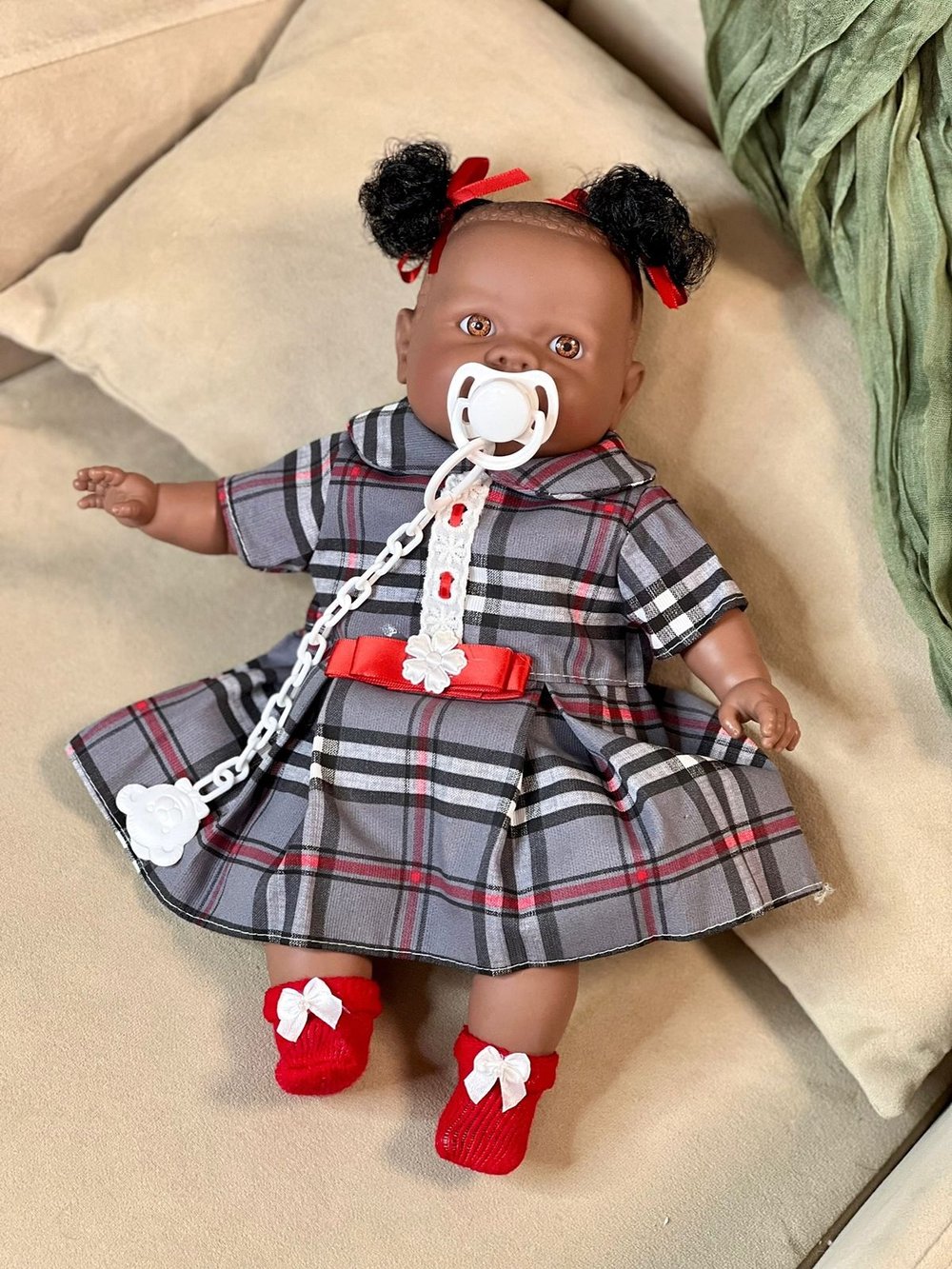 Кукла Berbesa мягконабивная 38см ALICIA в пакете (4354K)